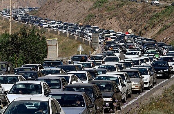 ترافیک خودرو به گیلان
