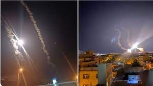 ویدئویی از لحظه شلیک موشک ایرانی به اسرائیل