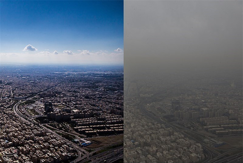 رفع آلودگی هوای تهران