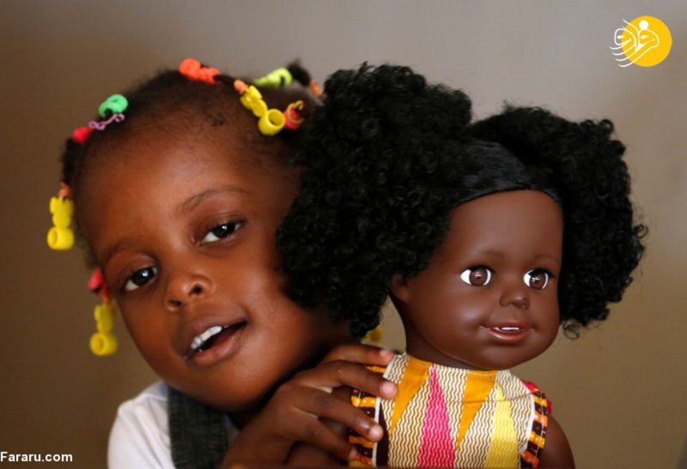 تولید عروسک های سیاهپوست برای کودکان سیاهپوست + تصاویر