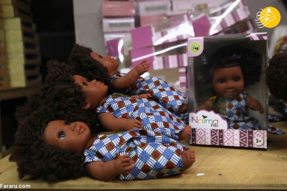 تولید عروسک های سیاهپوست برای کودکان سیاهپوست + تصاویر