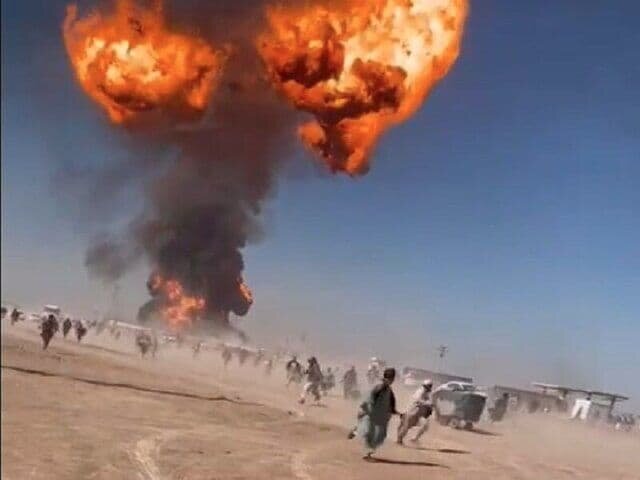 آتش سوزی افغانستان