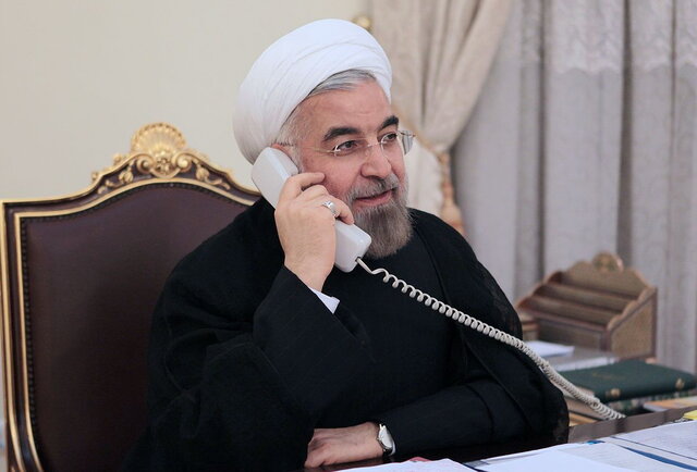 تماس تلفنی روحانی با عراق