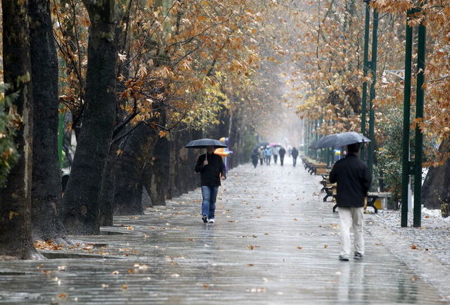 هشدار هواشناسی؛ تشدید باران در ۱۲ استان
