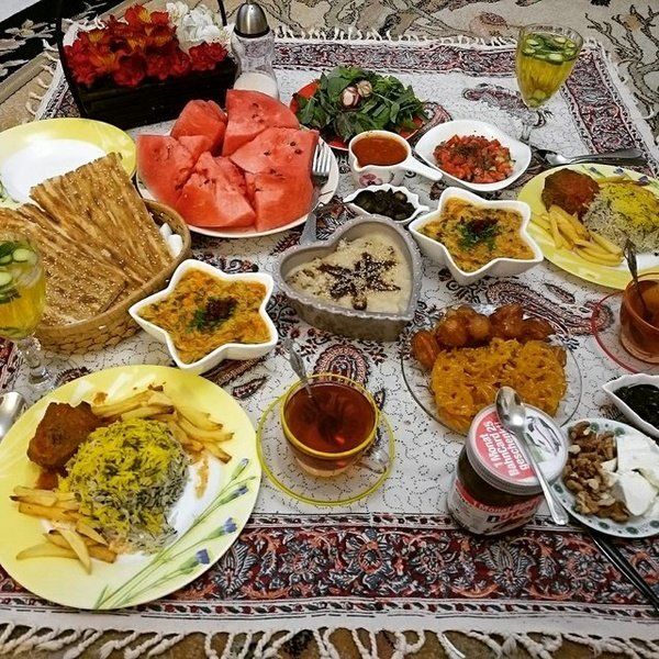 اقلام خوراکی در ماه رمضان