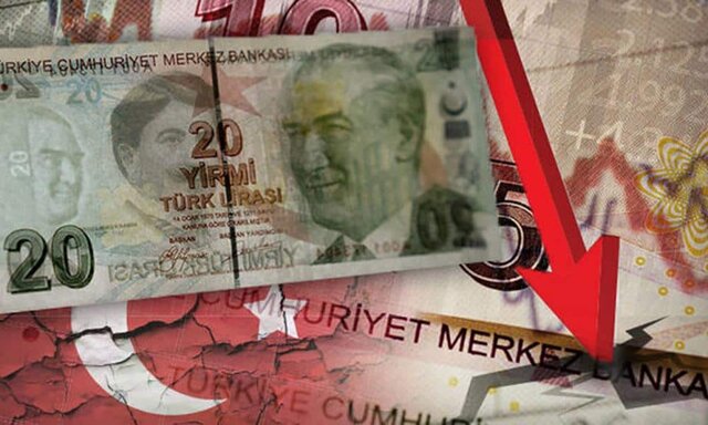 افت قیمت لیر ترکیه