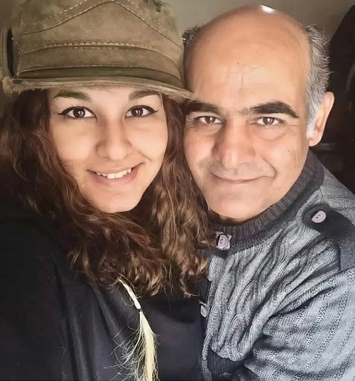 سیاوش چراغی پور و دخترش