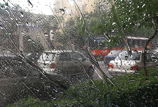 بارش باران در تهران 