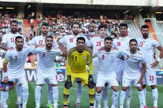 ترکیب تیم ملی فوتبال ایران 