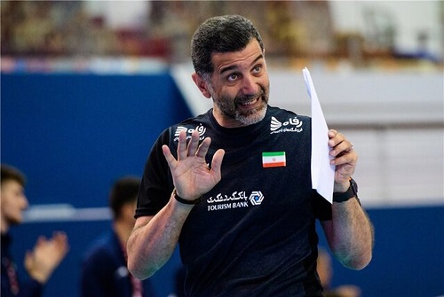 بهروز عطلایی سرمربی والیبال ایران