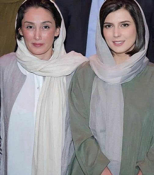 هدیه تهرانی و لیلا حاتمی
