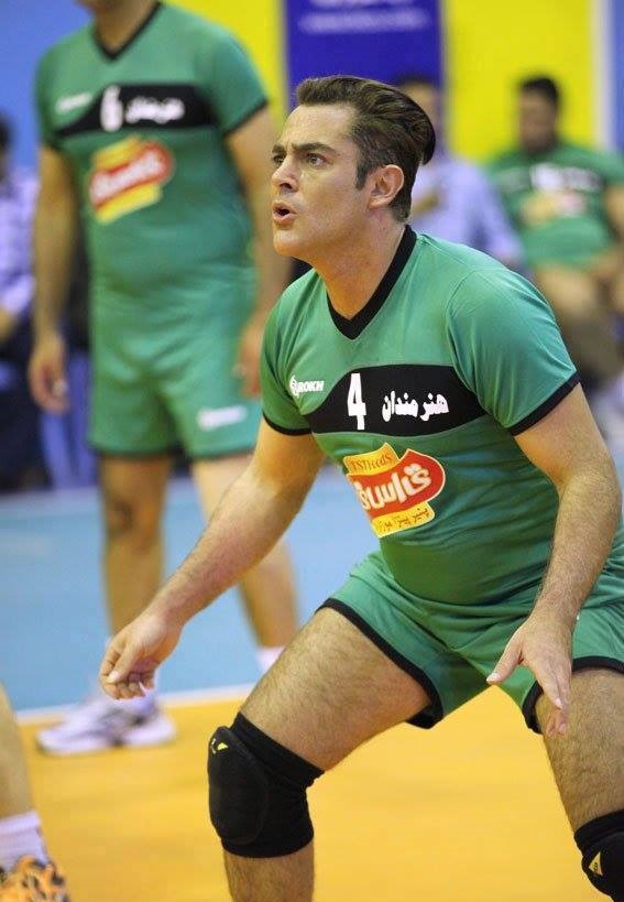 محمدرضا گلزار در والیبال