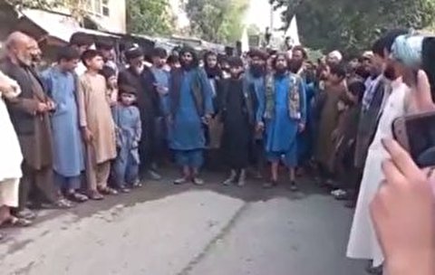 رژه فوق‌خنده‌دار توسط نیروهای طالبان