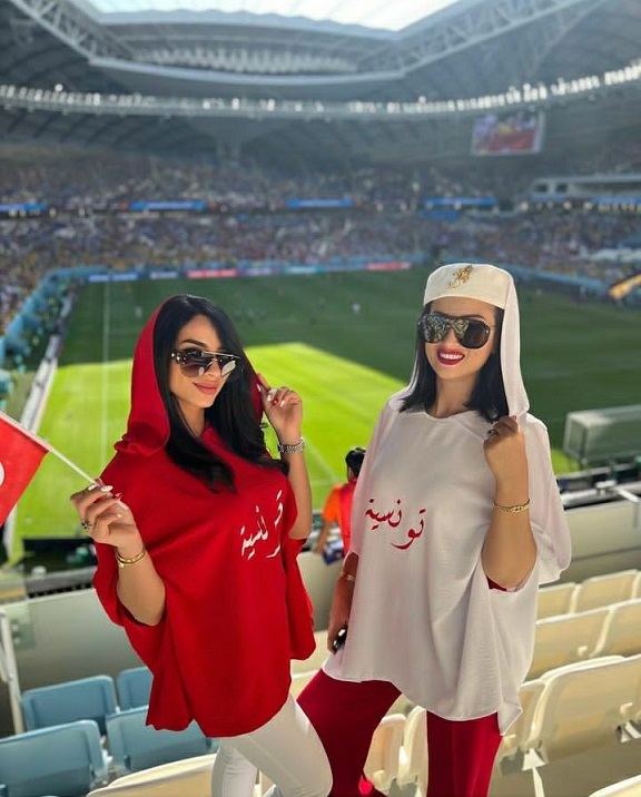 هواداران زن در قطر