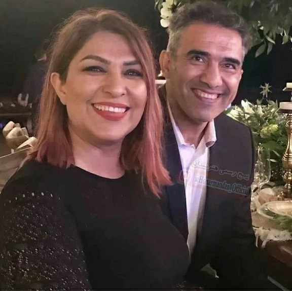 احمدرضا عابدزاده و همسرش