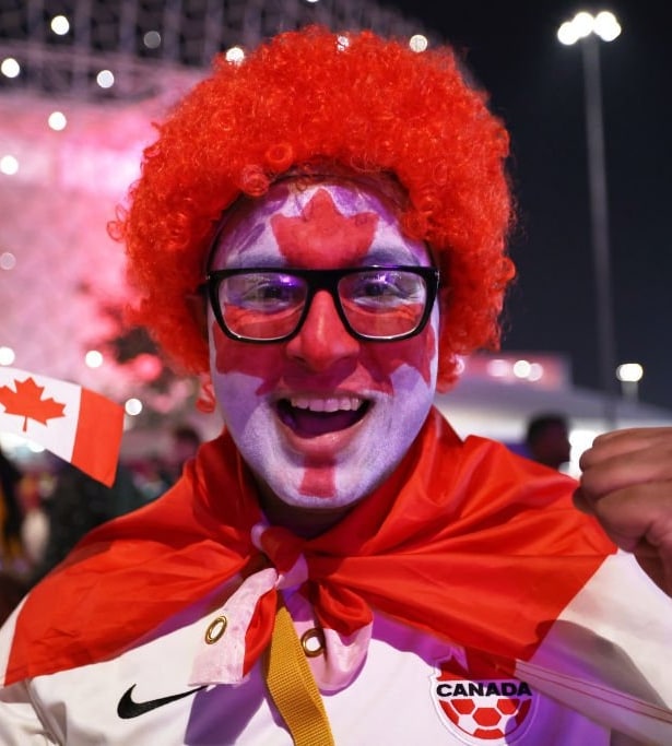 گزارش تصویری از هواداران مسابقه بلژیک و کانادا