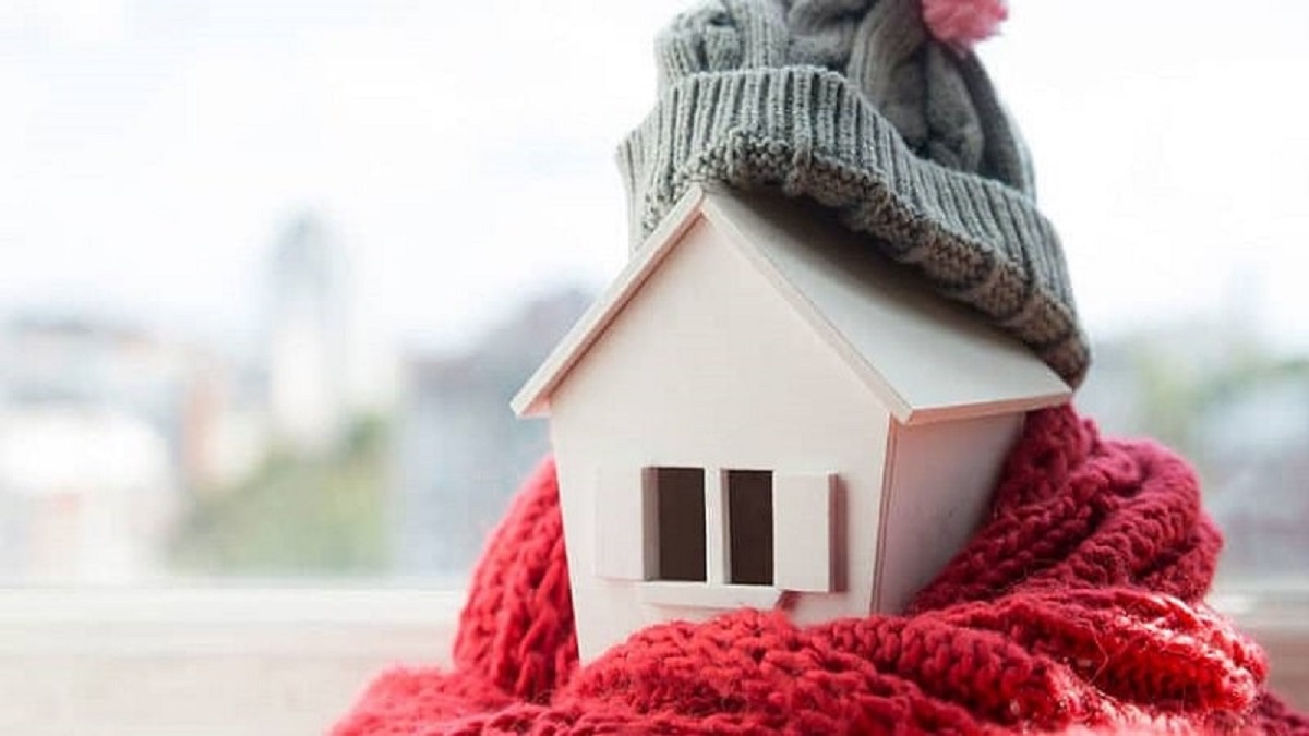 خانه گرم در زمستان