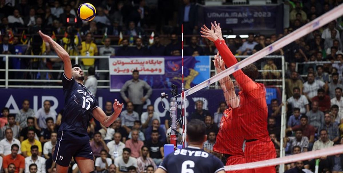 ایران نایب قهرمان والیبال آسیا شد