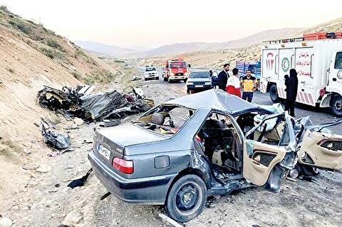 مهم‌ترین علت تصادف در ایران در ۱۰ سال گذشته