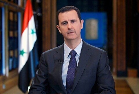 بشار اسد به رهبر انقلاب تسلیت گفت