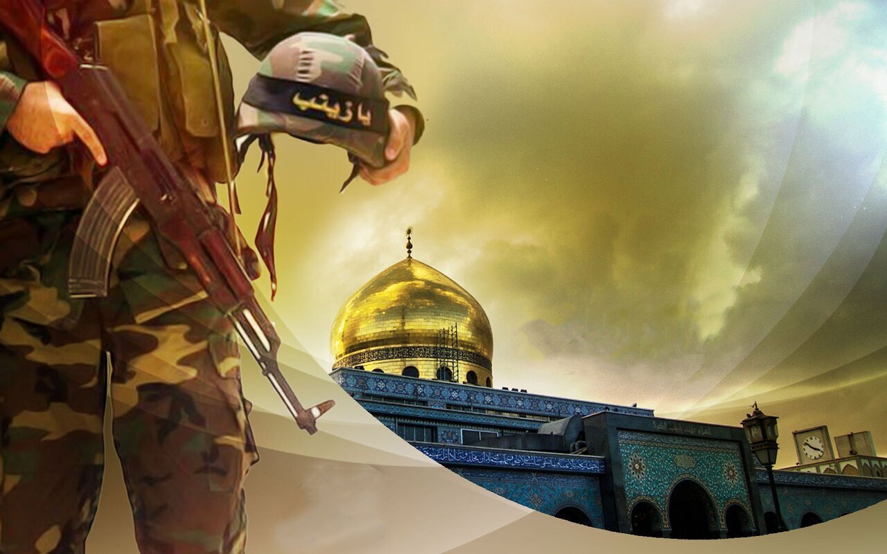 لحظه تلخ شهادت یک مدافع حرم در روز تاسوعا وایرال شد