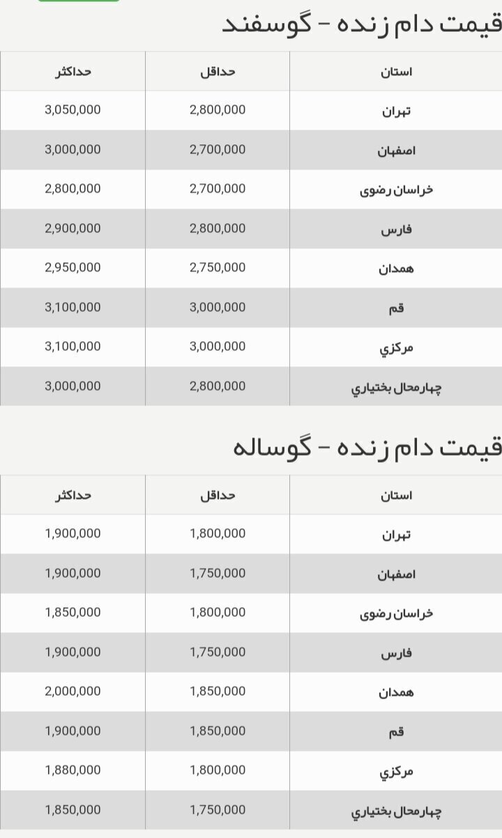 قیمت گوشت ارزان شد؟