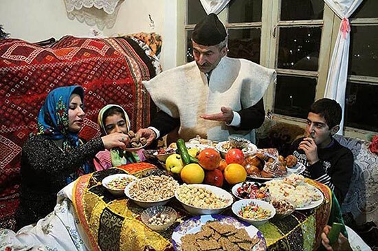 اندر احوال شب چله در ایران