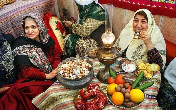 اندر احوال شب چله در ایران