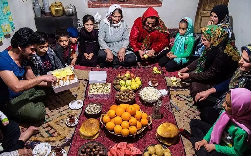 اندر احوال شب چله در ایران