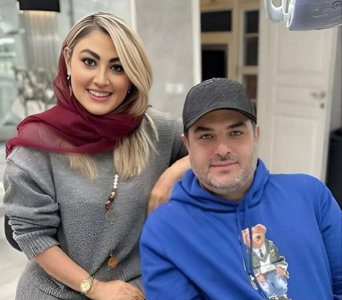 سام درخشانی و مریم مومن