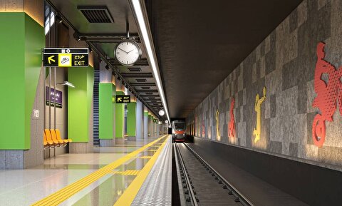 حادثه در متروی تهران؛ ورود غیرمجاز به حریم ریل باعث توقف قطار شد