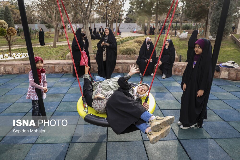 افتتاحیه بوستان شهربانو ادیب - مشهد