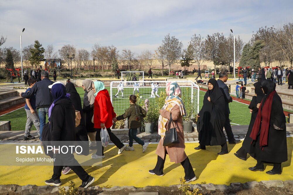 افتتاحیه بوستان شهربانو ادیب - مشهد