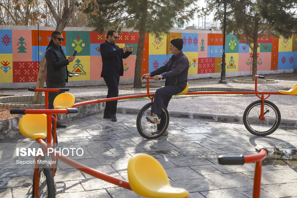 افتتاحیه بوستان شهربانو ادیب - مشهد