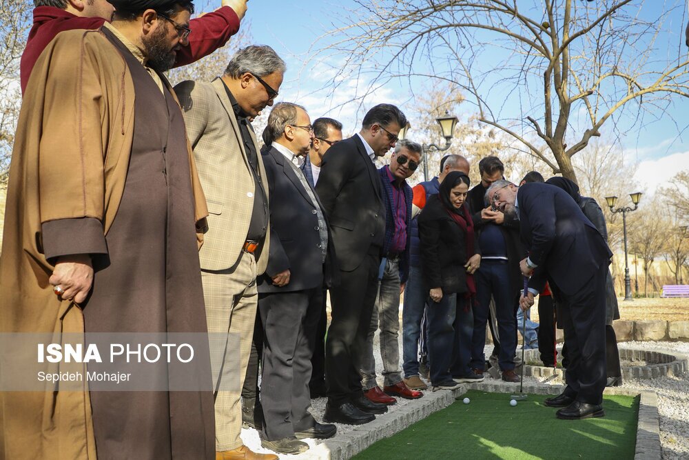 افتتاحیه بوستان شهربانو ادیب - مشهد