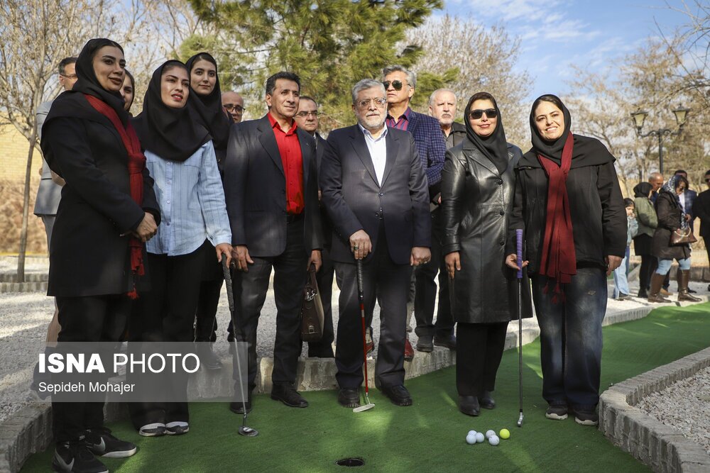 افتتاحیه بوستان شهربانو ادیب - مشهد