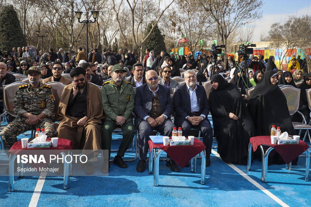 افتتاحیه بوستان شهربانو ادیب - مشهد
