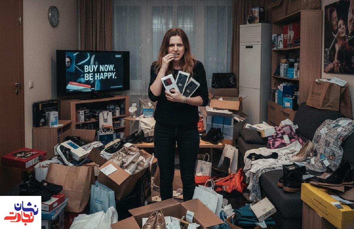 مصرف گرایی و خرید بیش از حد احتیاج