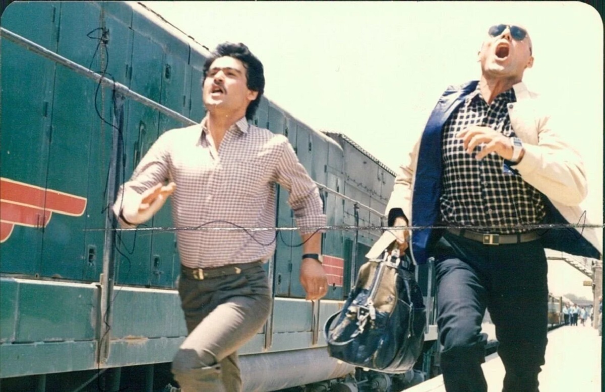 رضا رویگری در سکانس‌های مختلف