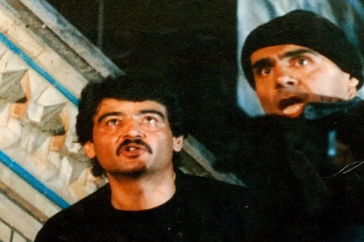 رضا رویگری در سکانس‌های مختلف