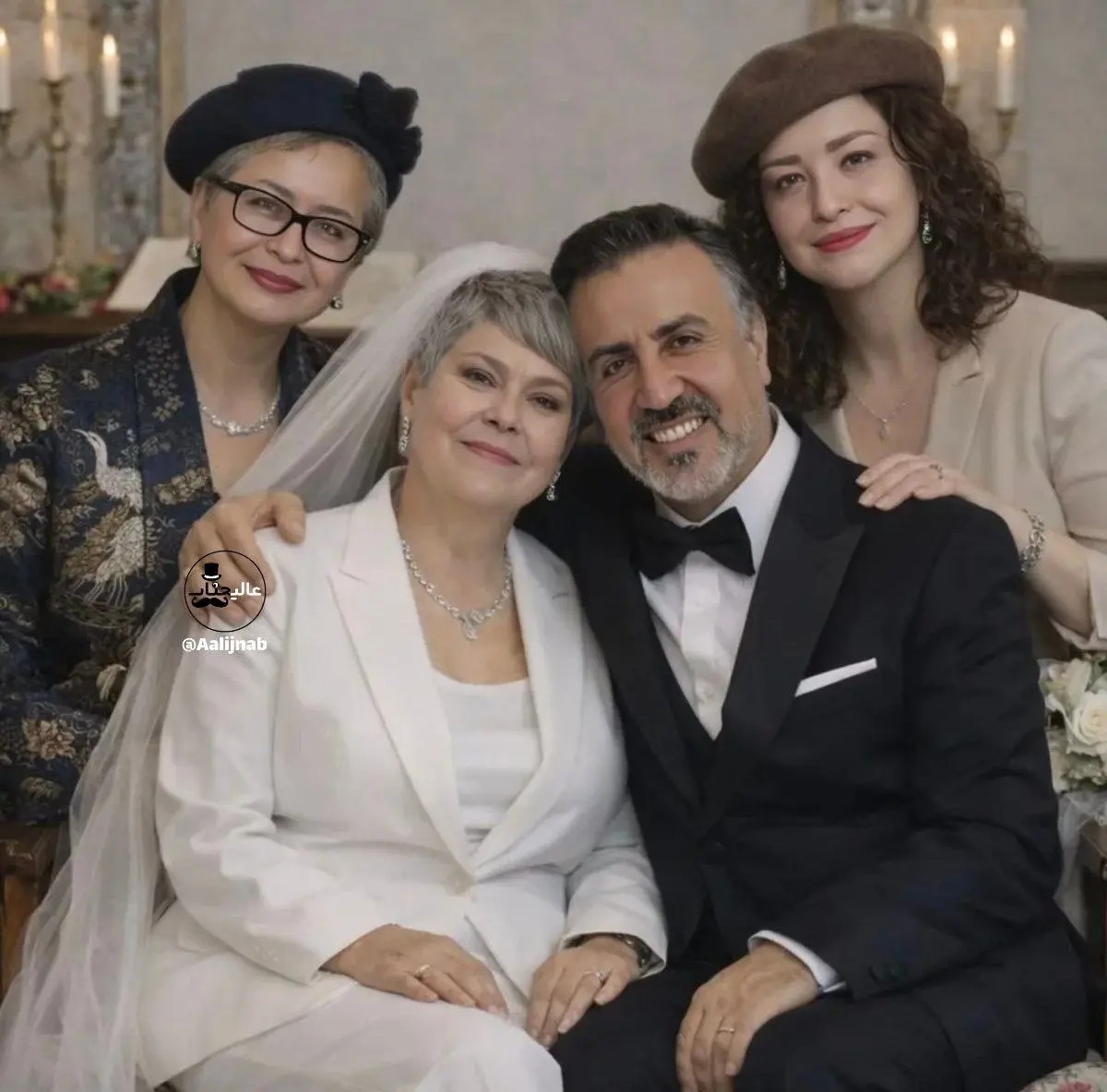 عروسی مهرانه مهین‌ترابی!