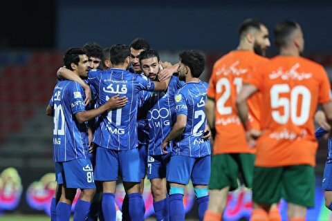 مس رفسنجان ۰ - ۱ استقلال؛ برد لغزان آبی‌ها با شوتی استثنایی