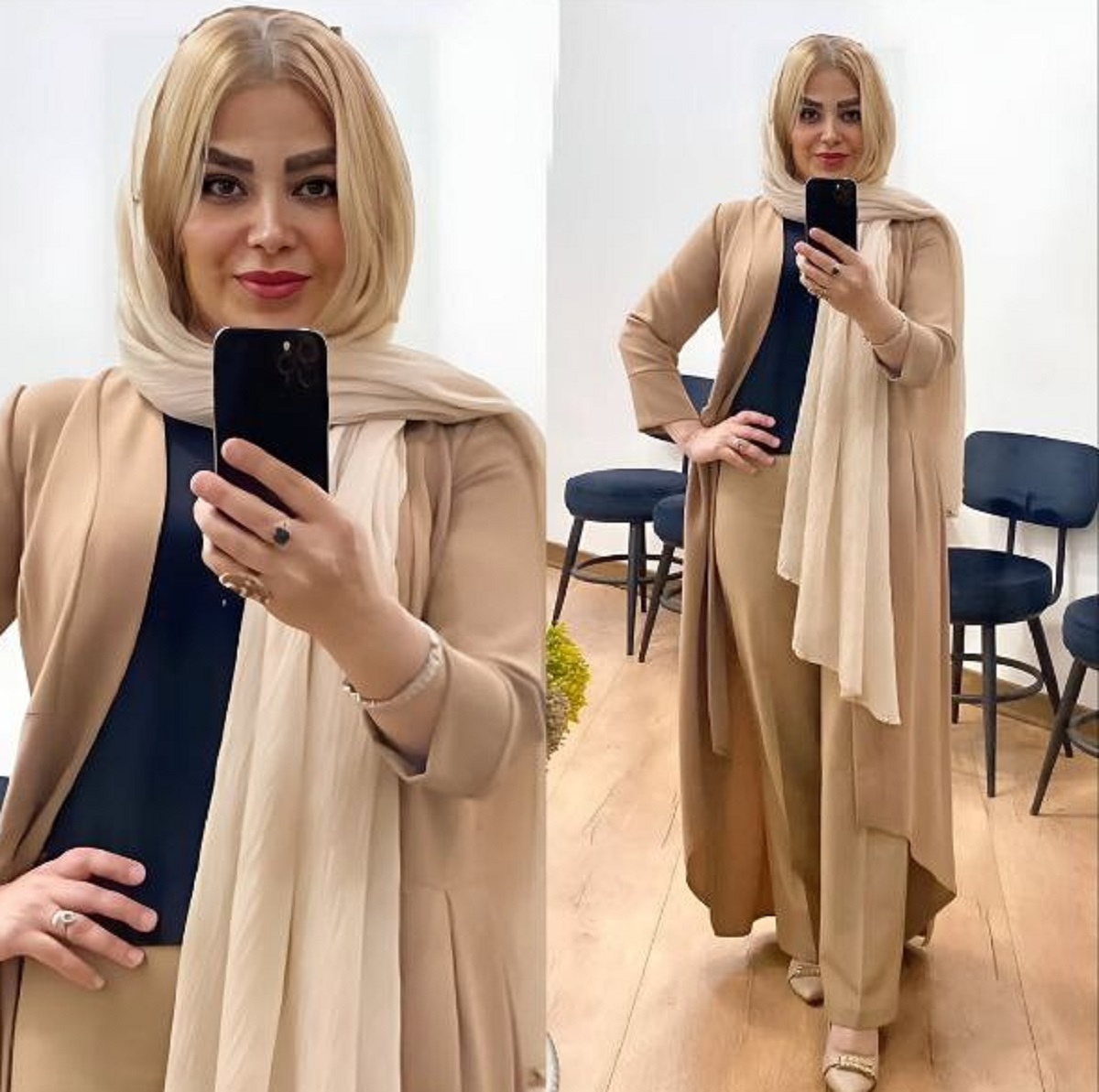 سلفی قدی صبا راد