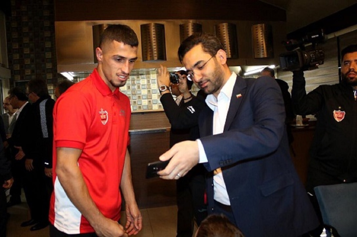 آذری جهرمی هوادار پرسپولیس
