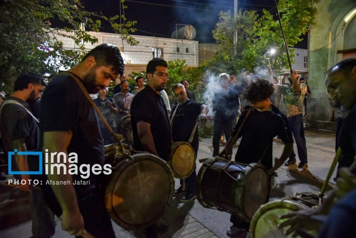 حال و هوای کوچه در سوگ بندر
