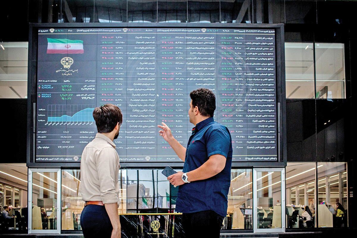 واکنش منفی بورس
