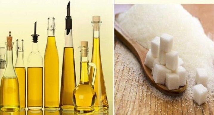 واردات روغن و شکر