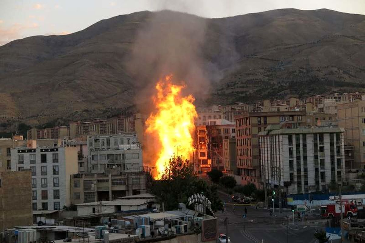 انبار نفت شهران