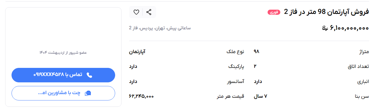 قیمت مسکن
