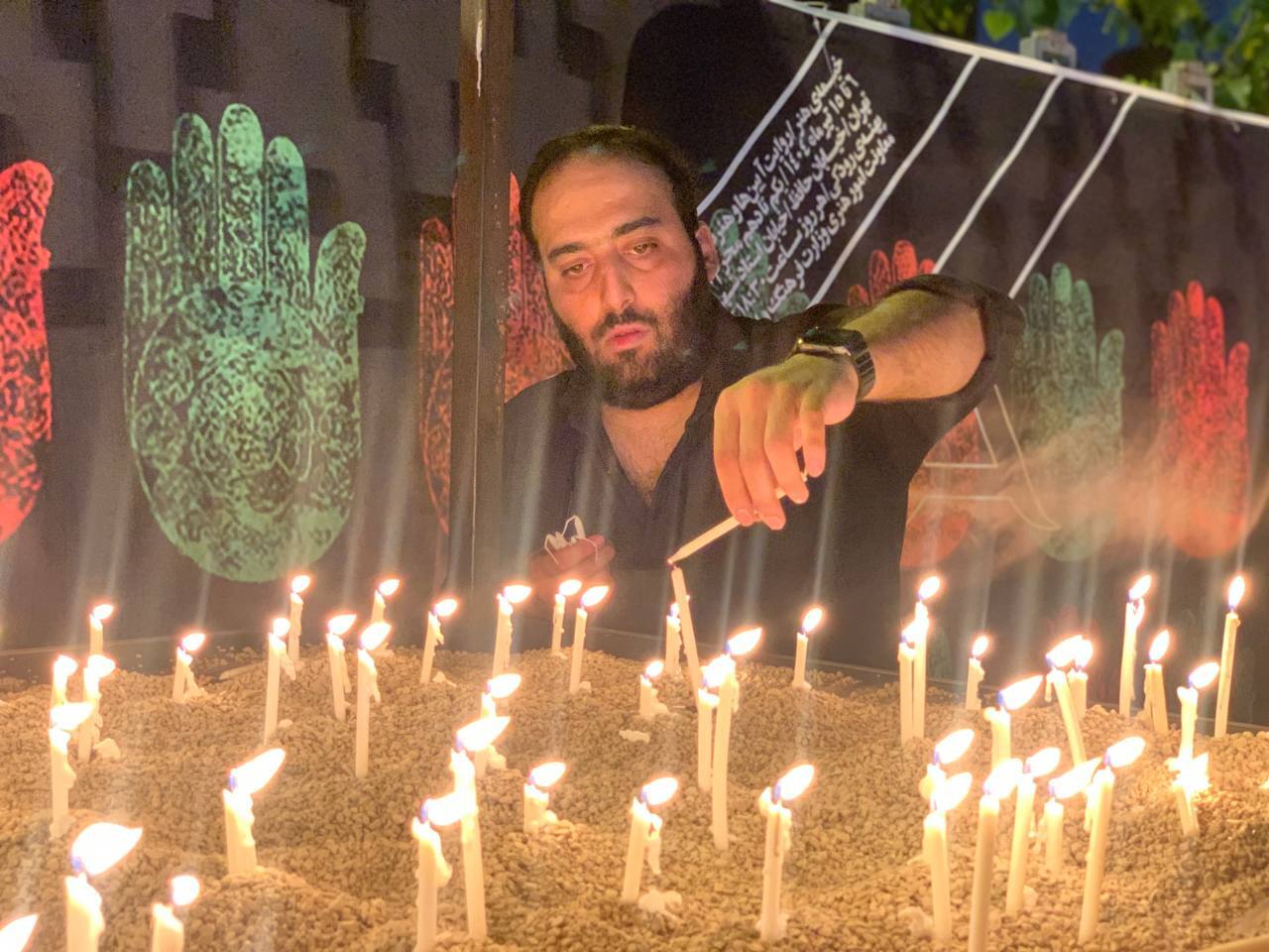 مراسم شام غریبان خیمه هنر